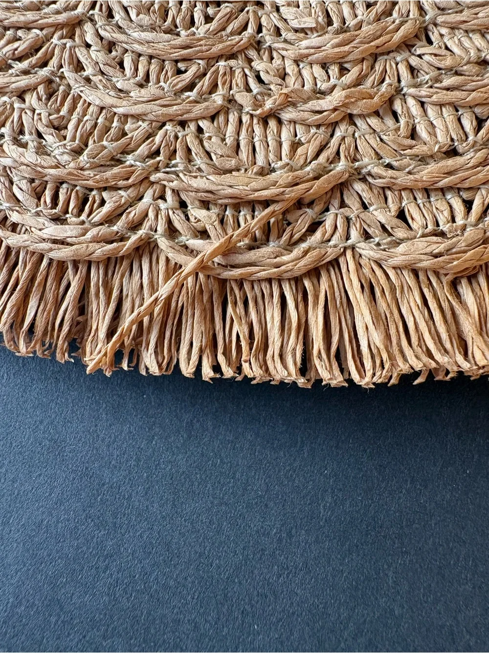 World Market Five Natural Woven Boho Placemats- Earthy Aesthetic
